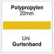 20mm Gurtenband PP. Taschenband